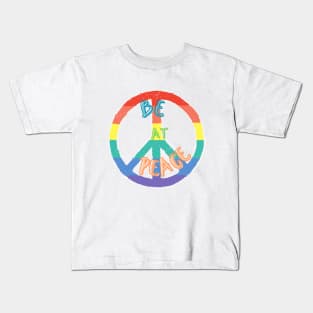 Be At Peace Kids T-Shirt